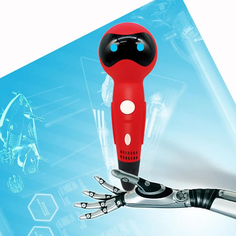 Ручка для 3d печати dikale Robot детская головоломка живопись поставляется с функцией