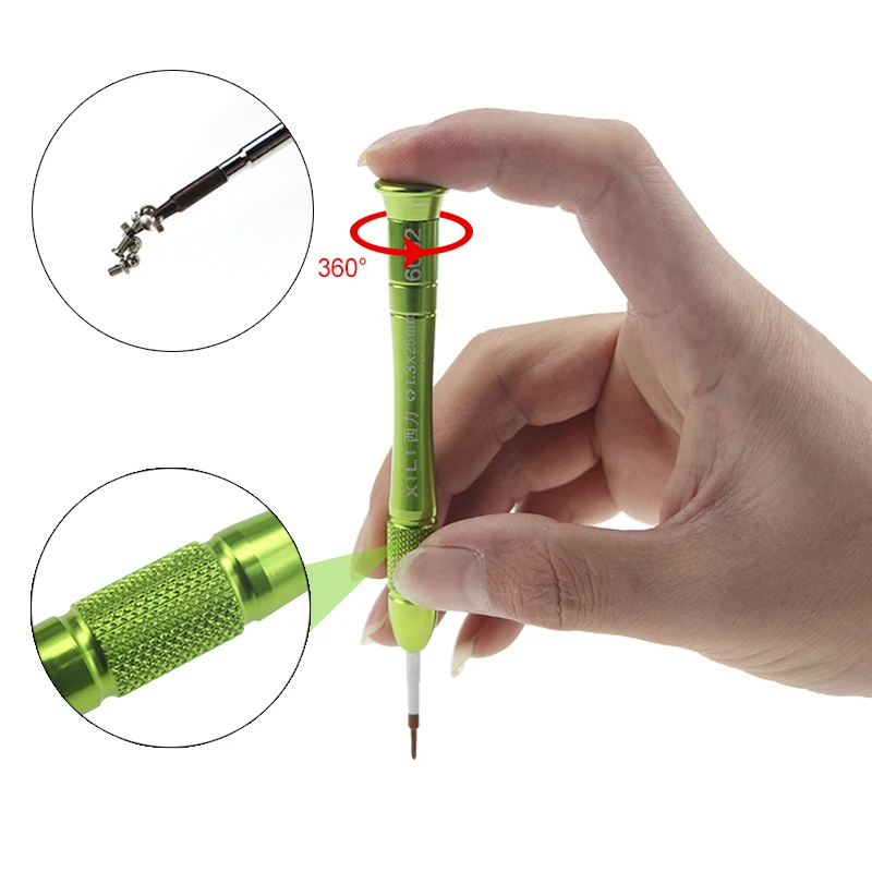 UANME 5 шт. Набор прецизионных металлических отверток для Apple iPhone X 8 8plus 7plus 6splus