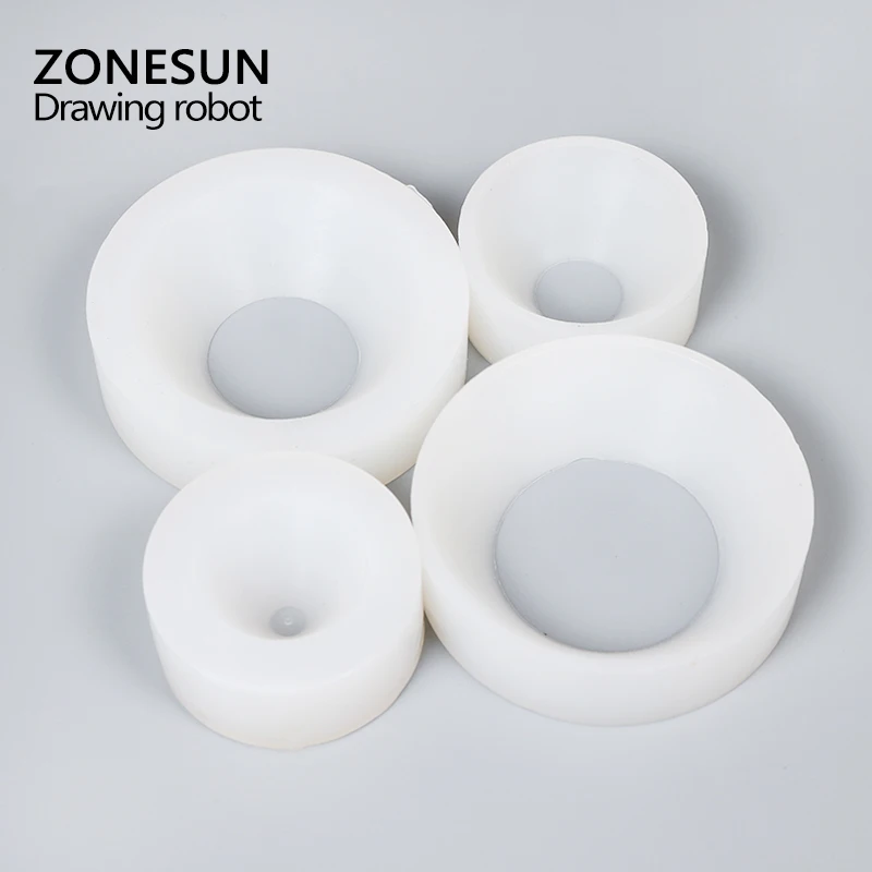ZONESUN крышка завинчивающий патрон бутылки приемник укупорочной машины