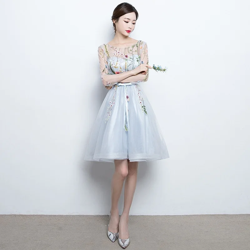 Бальное платье для особых случаев бальное выпускного вечера из тюля длинное миди