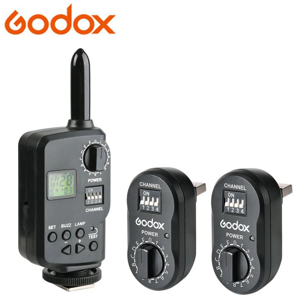 Godox FT-16 беспроводной контроллер питания дистанционный триггер вспышки+ 2x FTR-16 приемник для Godox Witstro AD180 AD360 Speedlite Flash
