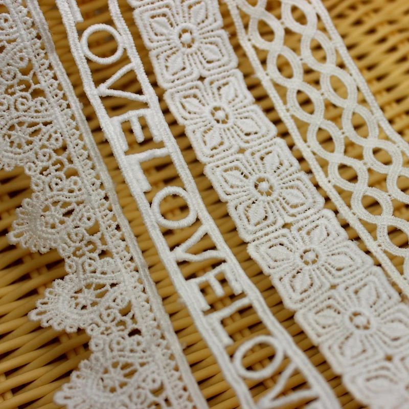 Аппликация для одежды домашнего текстиля ручной работы 3 метра 5 см|lace fabric|sewing lace