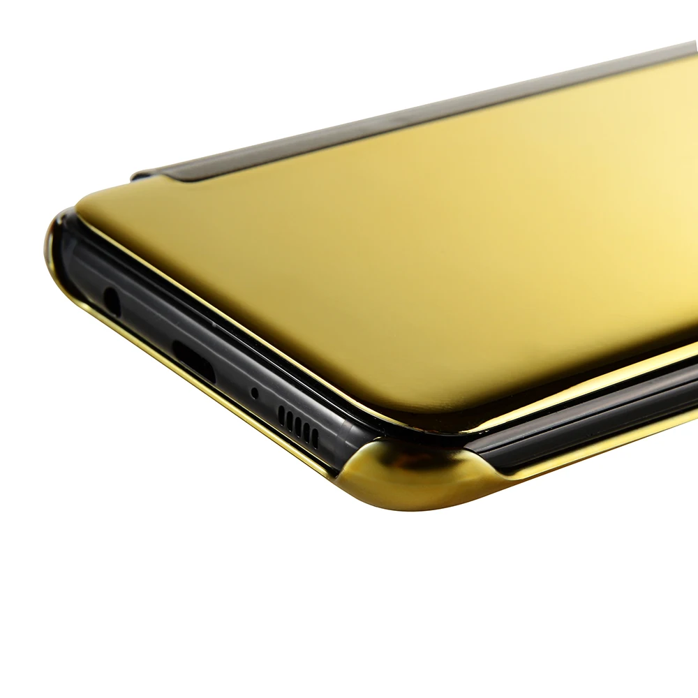 SIXEVE роскоши зеркало Filp чехол для samsung Glaaxy S6 S7 край S5 S8 S9 плюс Чехол прозрачный