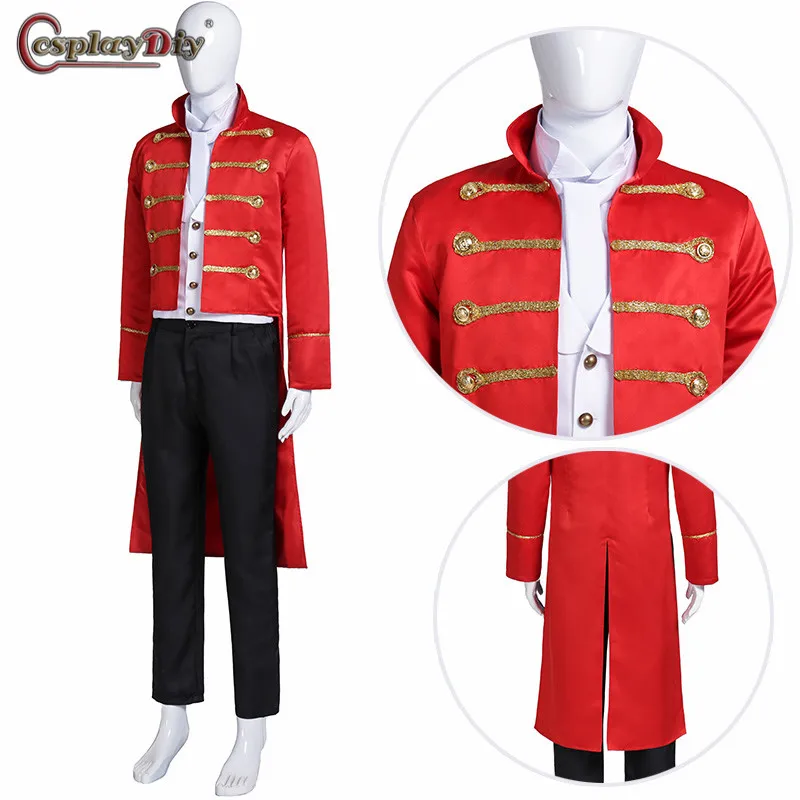 

Cosplaydiy The Greatest Showman Cosplay Phillip Carlyle Costumes Uniform Halloween Carnival Cosplay Costumes Free shipping