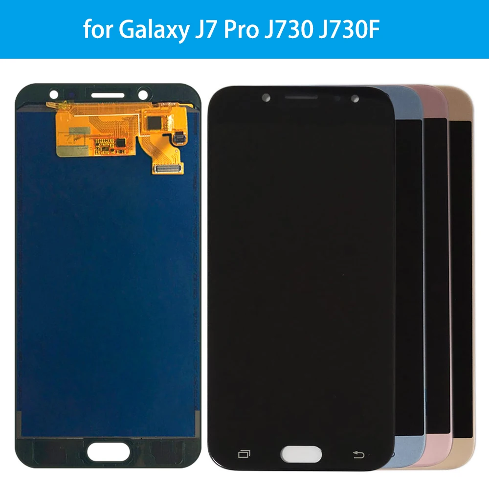 Активно матричные осид ЖК экран для Samsung Galaxy J7 Pro 2017 J730 SM J730F J730FM/DS J730F/DS J730GM/DS