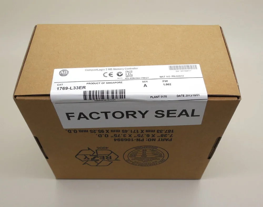Процессор ALLEN BRADLEY 1769 L33ER /A 2013 COMPACTLOGIX ETHERNET|processor| |