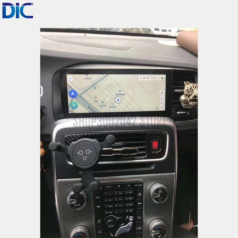DLC Android система навигации Автомобильный плеер Многофункциональный gps автомобильный Стайлинг 8,8 дюймов видео аудио для volvo S60 V60 2011