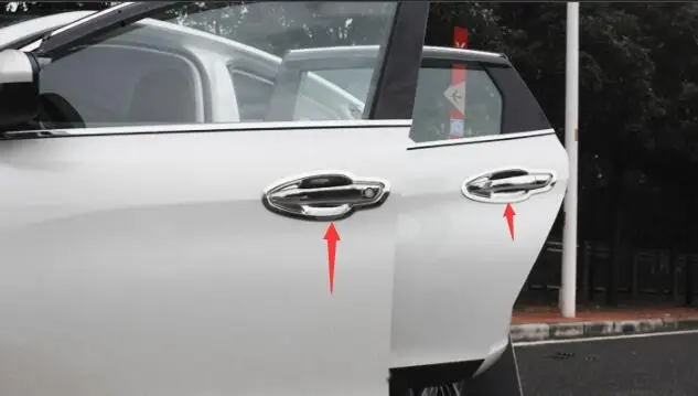

for Peugeot 308 door handle door bowl 16-19 308 Special Decoration