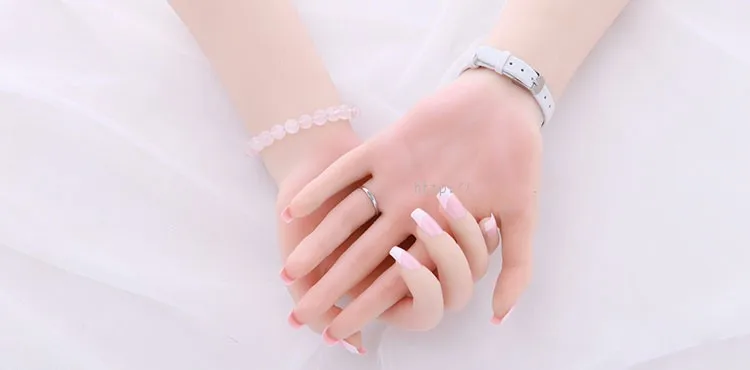 Высокий уровень Реалистичная Женский Мягкий Силиконовый Браслет гибкий манекен