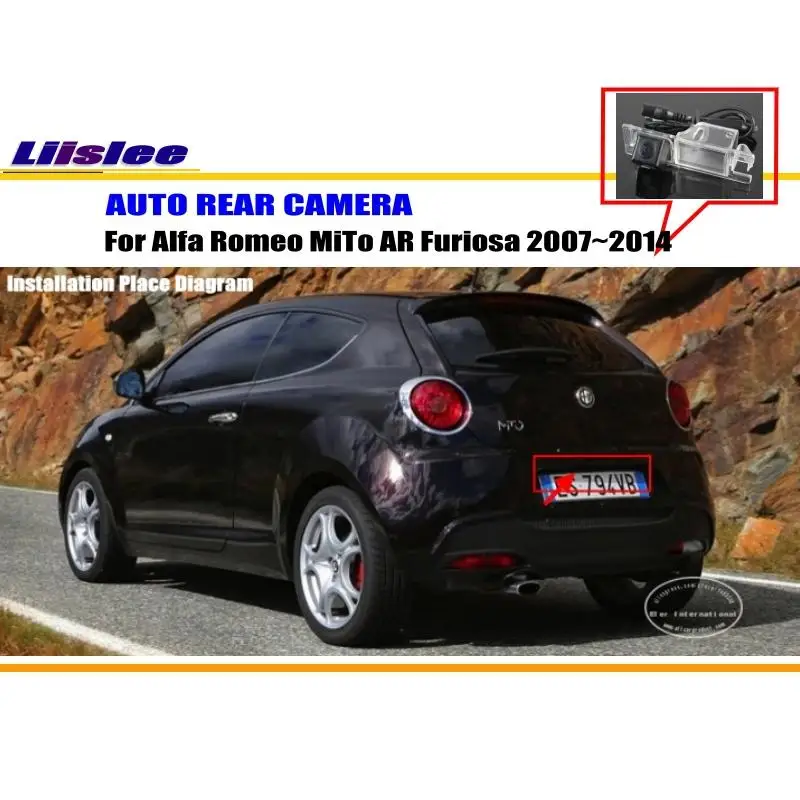 Автомобильная камера для Alfa Romeo MiTo AR Furiosa 2007 2008 2009 2010 2011 2012 2013 2014 заднего вида