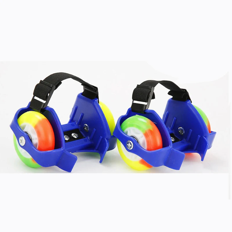 1 пара детских роликовых ботинок коньки с двойными колесами мужская и женская