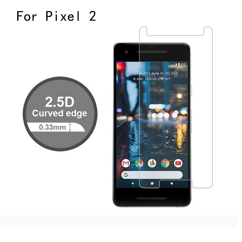 Закаленное стекло Google Pixel 2 2XL 3XL для 3 XL защитная стеклянная пленка