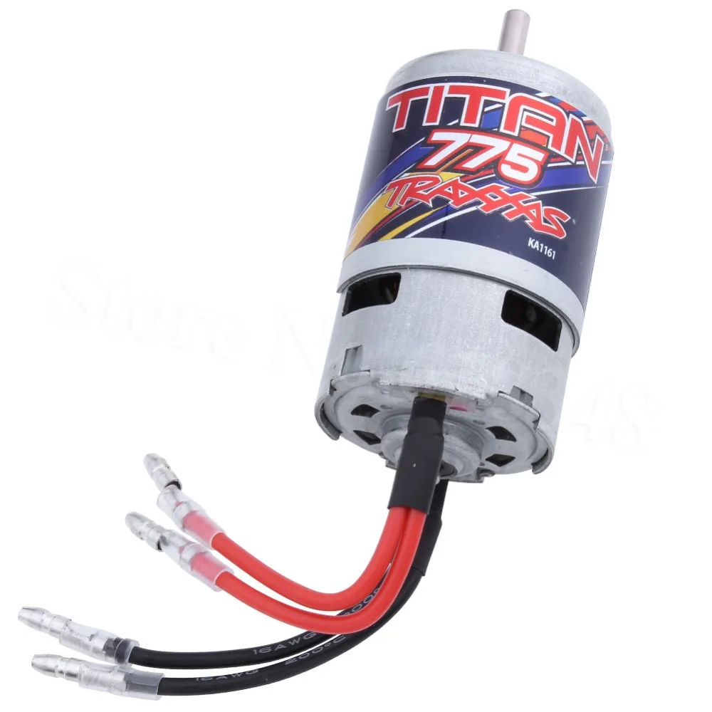 Электродвигатель Traxxas 5675 Titan 775 10 Turn 10T 16 8 вольт для Summit 1/10 Scale 4WD запчасти