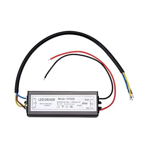 

LED Transformateur Electronique Transfo Etanche 50W 85-265V Vers 25-40V