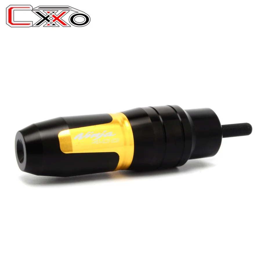 Motorbike CNC Accessories Exhaust Frame Sliders Crash Pads For KAWASAKI Ninja 400 NINJA 250 ninja400 2018 2019 Falling Protector |