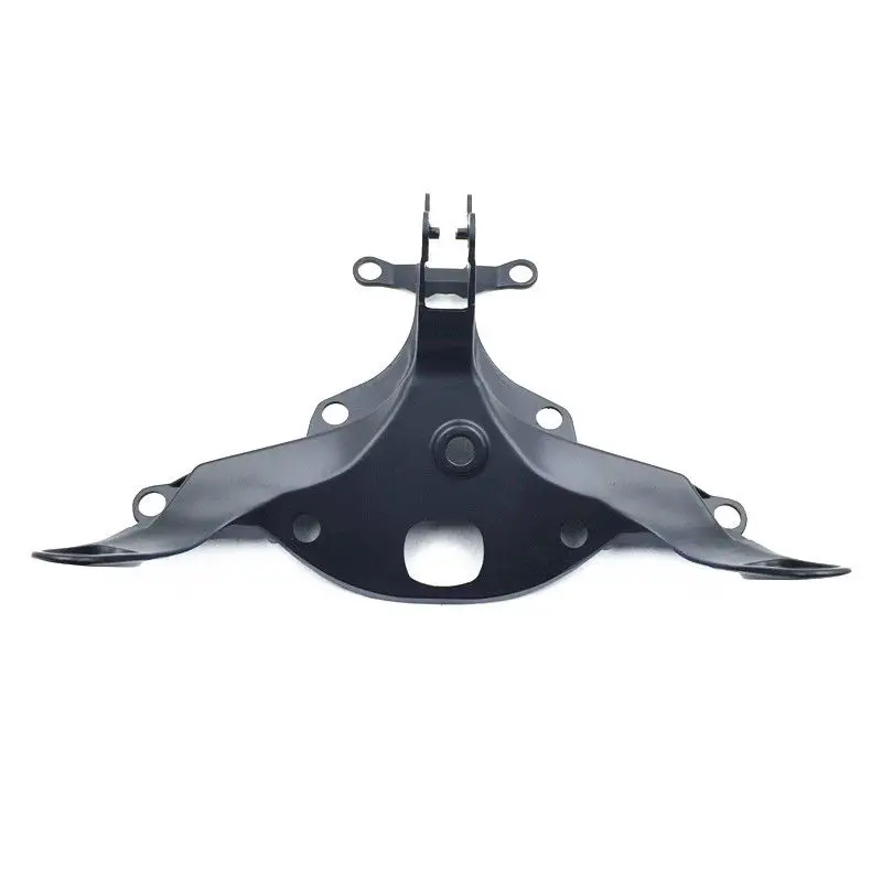 Motorcycle Black Front Headlight Upper Fairing Stay Bracket For Yamaha YZF R1 2004 2006 2005 Custom|Накладки и декоративные