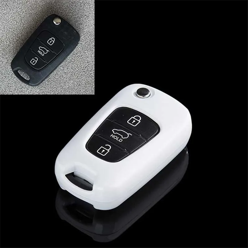 Icecare автомобиль Abs Ключ Case, пригодный для Kia Ceed Rio Sportage 3 Рио 4 Sorento для hyundai Solaris I30 Elantra I20 брелок