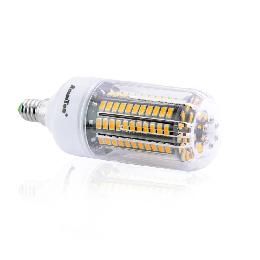 AmmToo SMD 5736 Светодиодная лампа для кукурузы ярче 5730 5733 85 265 В E14 40 56 72 100 120 130 140