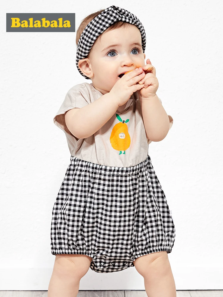 Одежда для новорожденных Balabala цельный комбинезон мальчиков и девочек