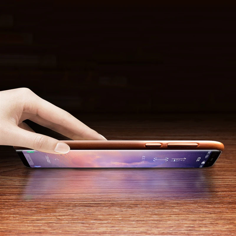Чехол для Samsung S10 Plus роскошный тонкий мягкий чехол из натуральной овечьей кожи