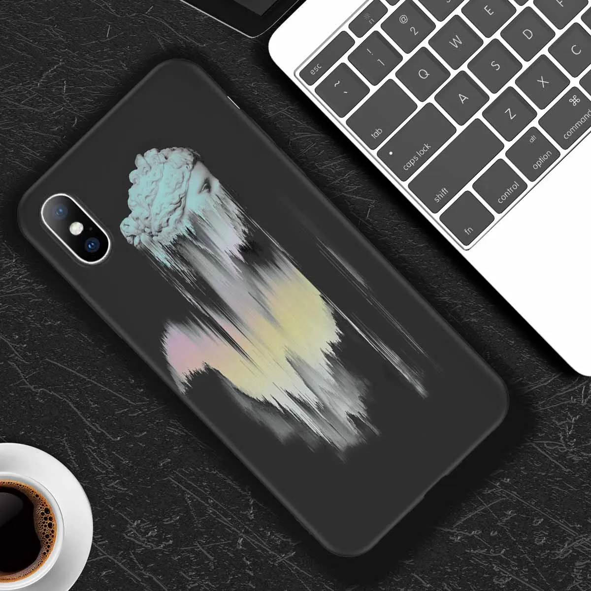Чехол для телефона Lovebay для iPhone 11, 6, 6 s, 7, 8 Plus, X, XR, 11Pro, XS Max, 5, 5S, SE, абстрактное искусство, статуя, мягкий ТПУ для iPhone X, XS, чехол для телефона - Цвет: T10