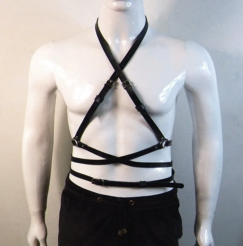 2019 из искусственной кожи жгут Intimo Сексуальная Erotico садо пастельный готический