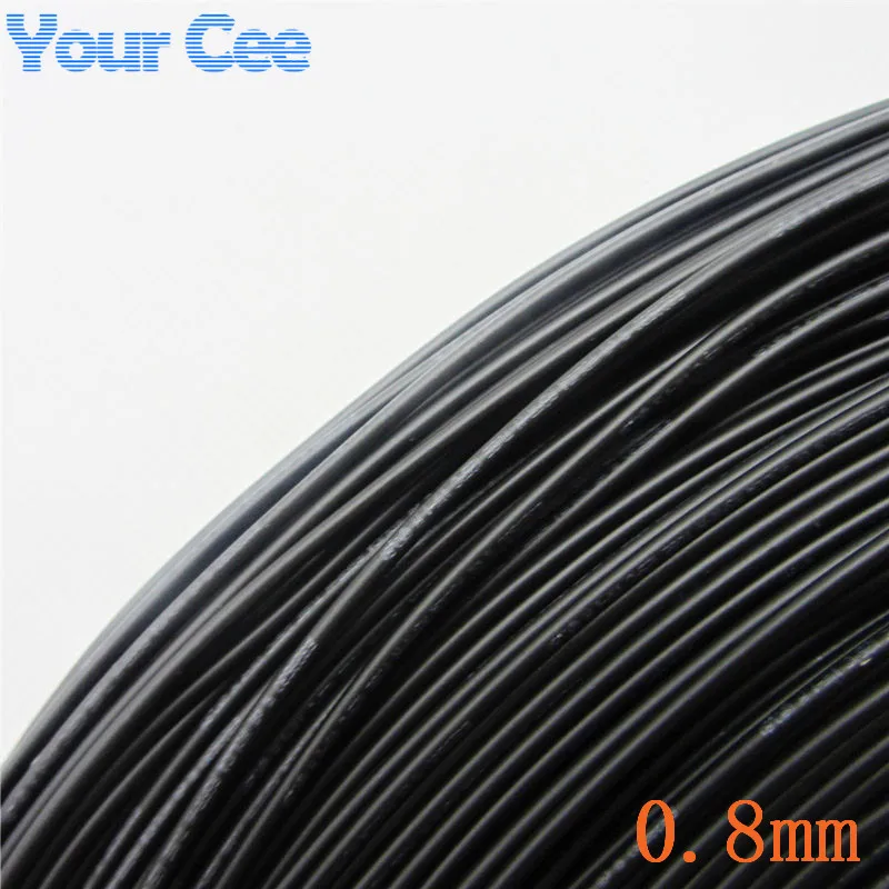 1 м термоусадочная Изоляционная трубка 600 напряжения черная комплект проводов