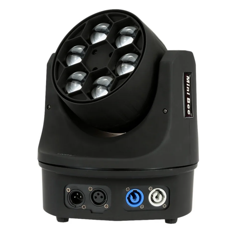 6X15w RGBW 4IN1 Led Bee Eyes Beam Moving Head светильник DMX сценический Диммер 10/15 каналов|moving head light