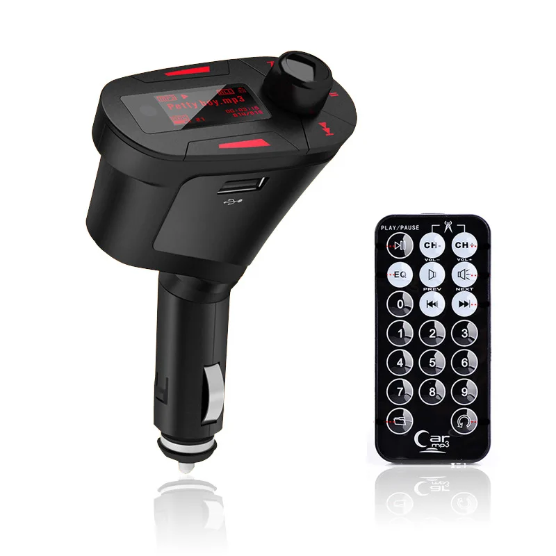 Fm передатчик Bluetooth автомобильный комплект MP3 плеер светодиодный двойной USB 12 30 в