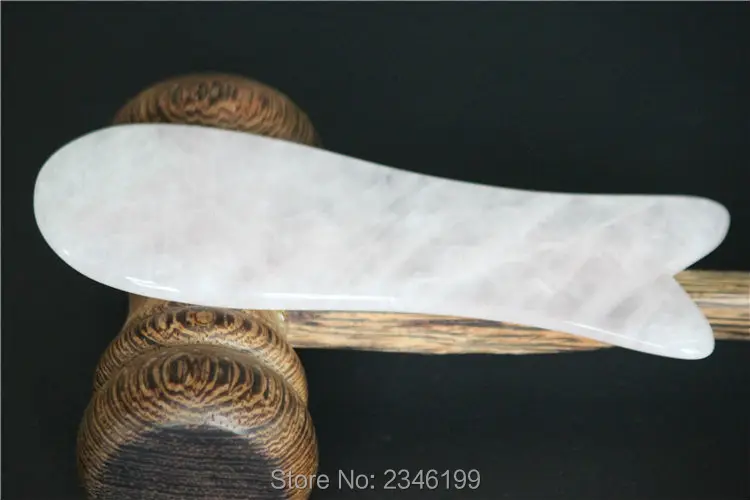 

5pcs High Grade Pink Fish Shape Natural Facial Gua Sha Jade Stone Guasha Board Scrape Therapy SPA Massage Tools Free Shipping