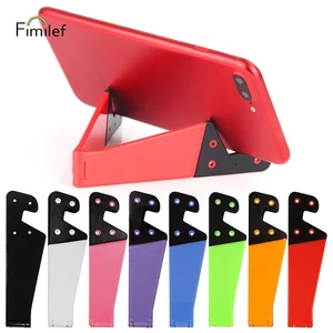 fimilef universal phone holder foldable cellphone support stand for iphone ipad e reader tablets adjustable support phone holder free global shipping