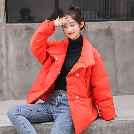 2018 XXL Coat Big Hot Sale Jacket Female Short In Stock loose Red Tide Yunnan Clothing XIamen Guangzhou Top Selling | Женская одежда