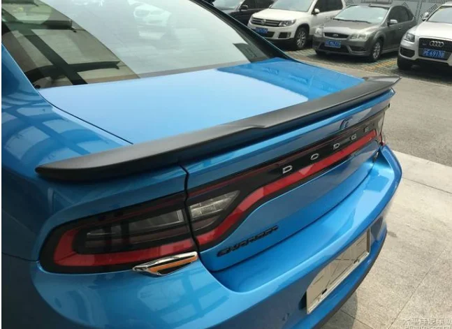 Для Dodge Зарядное устройство спойлер стиль Высокое качество ABS Материал заднее крыло праймер краска цвет задний спойлер