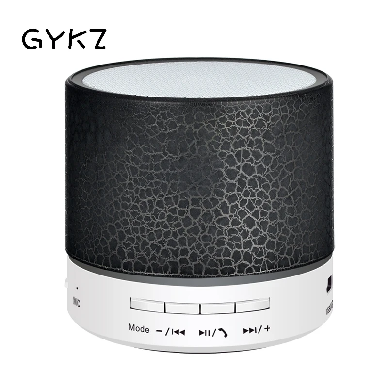 GYKZ Bluetooth динамик мини беспроводной светодиодный сабвуфер колонки Mp3 стерео аудио