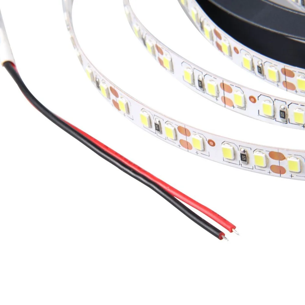 Бесплатная доставка DC12V 100 м/лот 2835 SMD 120Led/m 600 светодиодов эпоксидная смола не