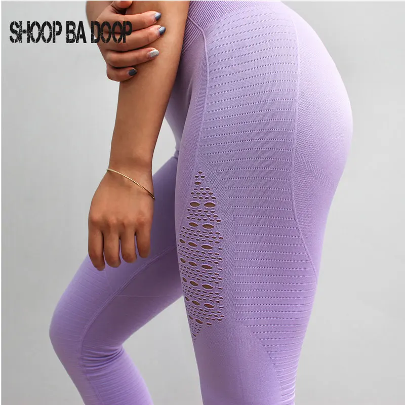 SHOOPBADOOP Женские Штаны Для Йоги Спортивные Компрессионные колготки брюки