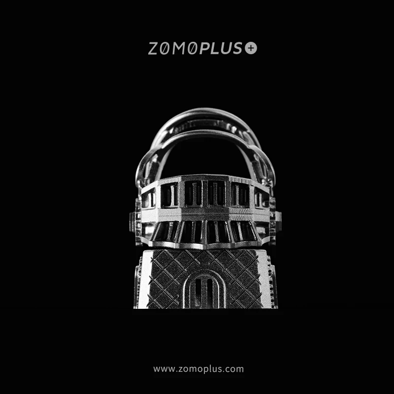 ZOMO оригинальный дизайн 3D металлический ключ колпачок механическая клавиатура