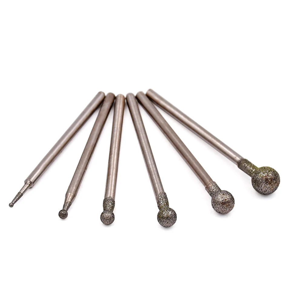 30 шт. Круглый Алмазный шлифовальный круг для вращающегося инструмента Dremel