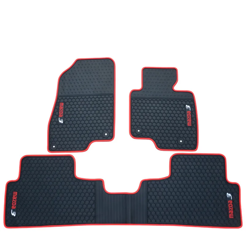 

Special No Odor Carpets Waterproof Rubber Car Floor Mats for Right Hand Drive RHD Mazda CX-5 Mazda 3 Axela