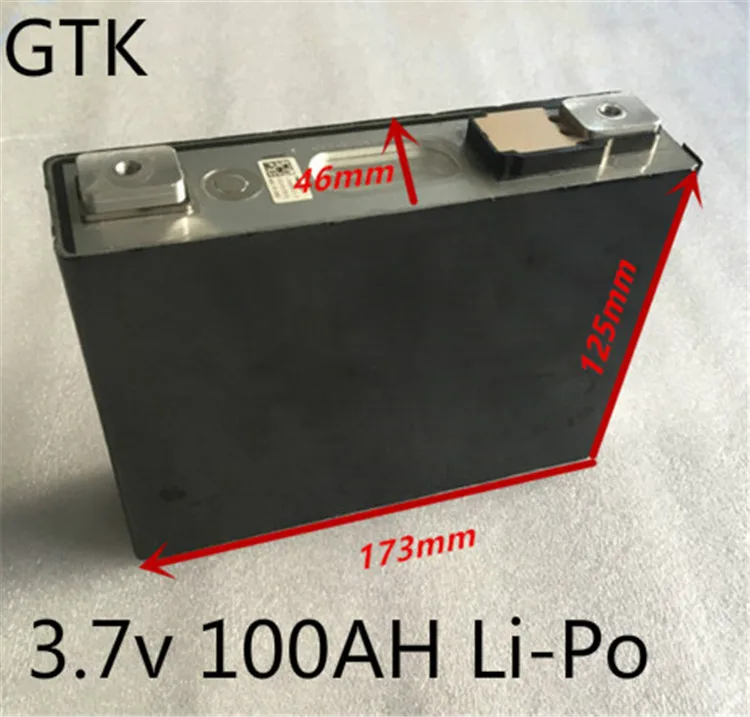 3 7 v 100AH литий полимерная батарея для diy 36V 48V 60V Электрический мотор вилочный