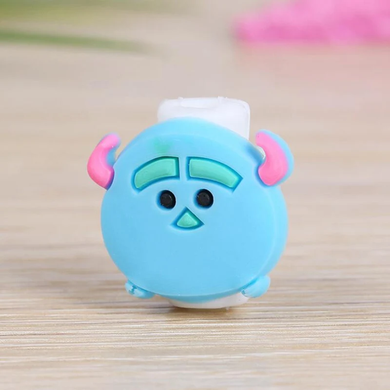 6lanmaoguai Настольный CartoonHome офисный usb-кабель для хранения, устройство для сматывания кабеля, органайзер, держатель для телефона, линия передачи данных, защитная крышка, стойка для хранения - Цвет: 6lanmaoguai