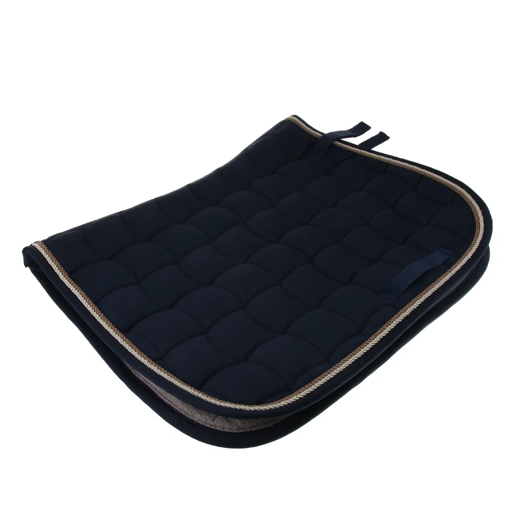 

Perfeclan Cotton Quilted Horse Saddle Cloth Equestrian Saddle Pads 69x50cm