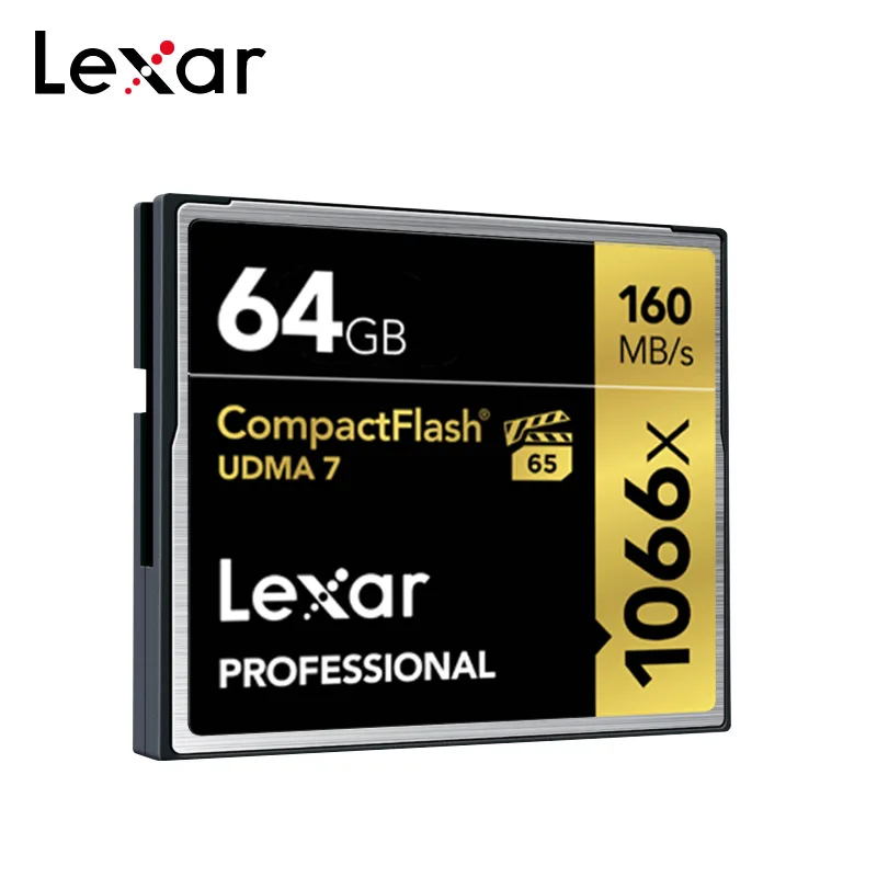 Оригинальная карта Lexar CF 160 МБ/с. брендовая 1066x32 Гб 64 128 ГБ 256 компактная флеш UDMA 7