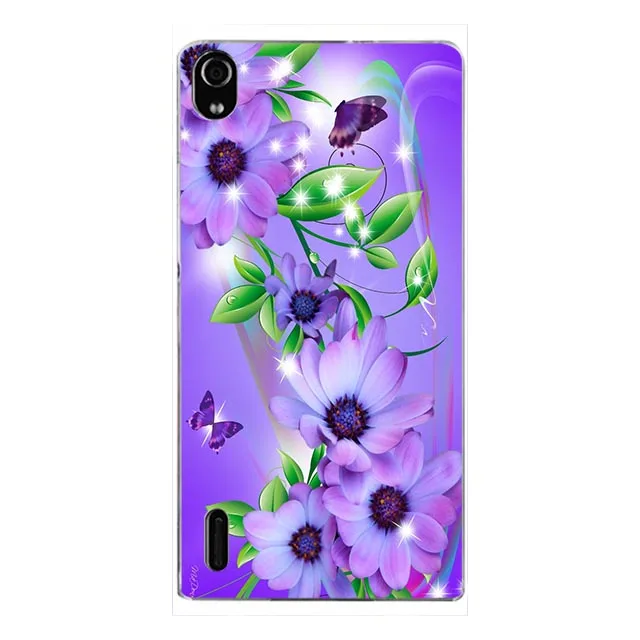 L167 Для huawei Ascend P7 P7-L10 P7-L00 чехол для телефона huawei Ascend P 7 чехол с принтом для huawei Ascend P7-L05 чехол для P7-L11 - Цвет: L167