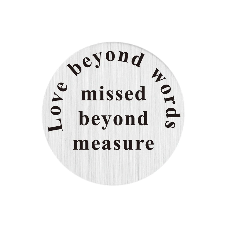 22mm floating locket discs living memory plate | Charms