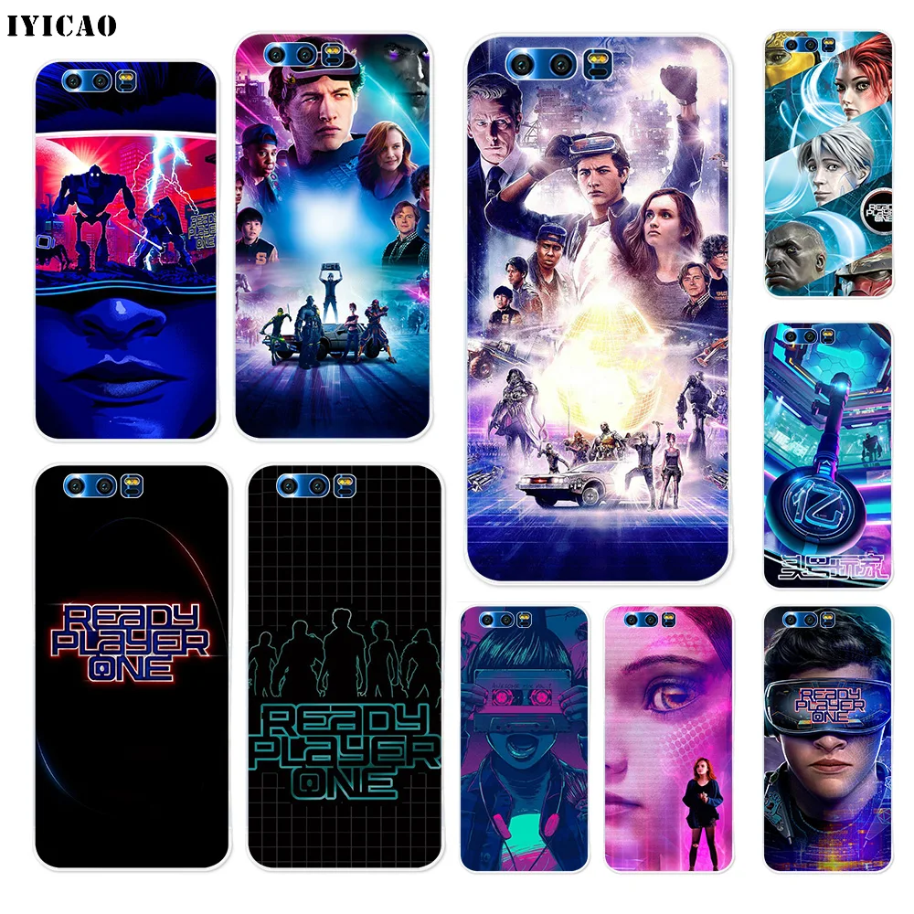 Чехол IYICAO Ready Player One movie мягкий силиконовый чехол для Huawei Y9 Y7 Y6 Prime 2018 Honor 8C 8X 8 9 10 Lite 7X