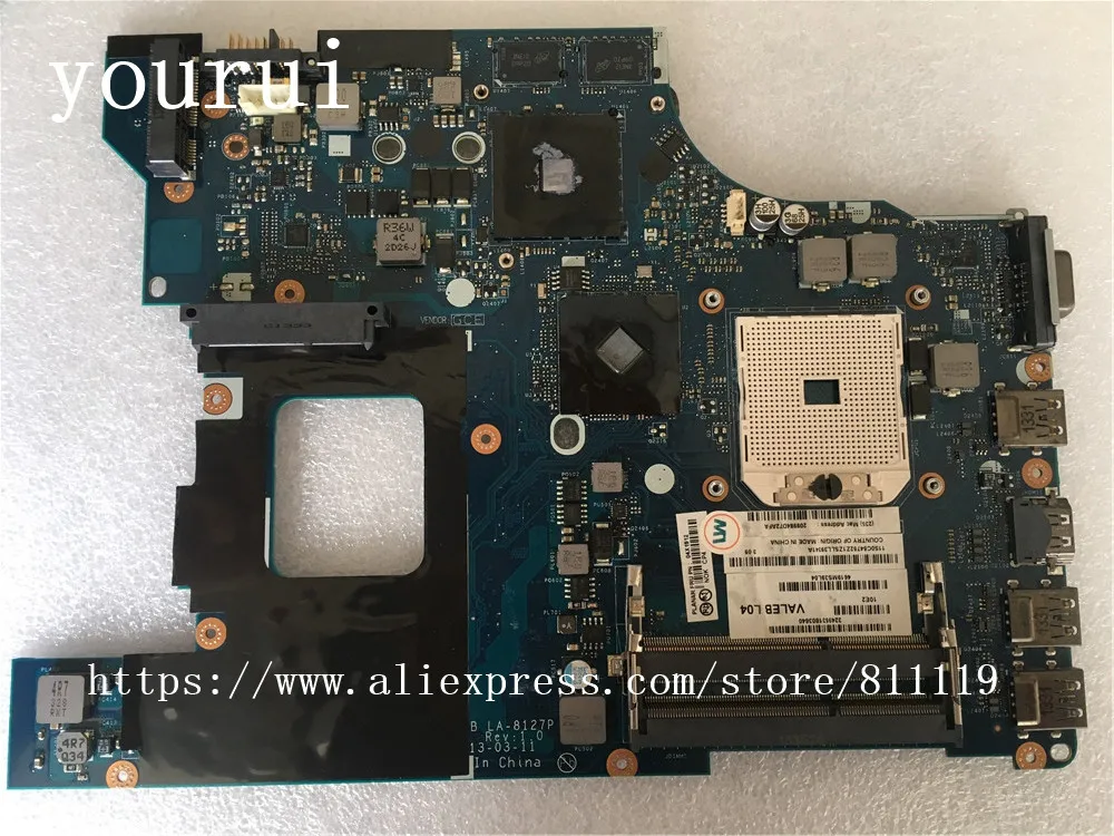 

Yourui для материнская плата для ноутбука Lenovo ThinkPad E540 VALEB La LA-8127P 04X4809 DDR3 качество Протестировано 100% оригинал