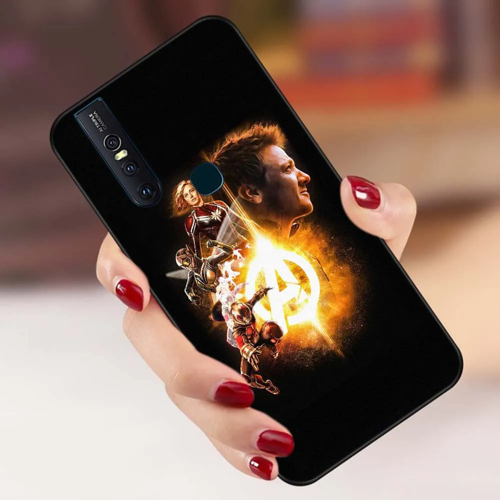 3 WEBBEDEPP Мстители завершающей ТПУ чехол для vivo Y17 Y53 Y55s Y67 Y75 Y81s Y85 Y89 Y91 Y91C Y95 Y93 V5s V7 V9 - Цвет: 3