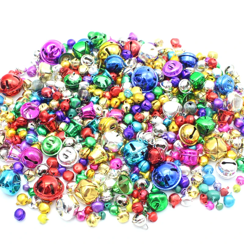 Lucia crafts 50 г/лот разные цвета в произвольном порядке Размер Милый Колокольчик для DIY рождественской вечеринки декоративные аксессуары H0201