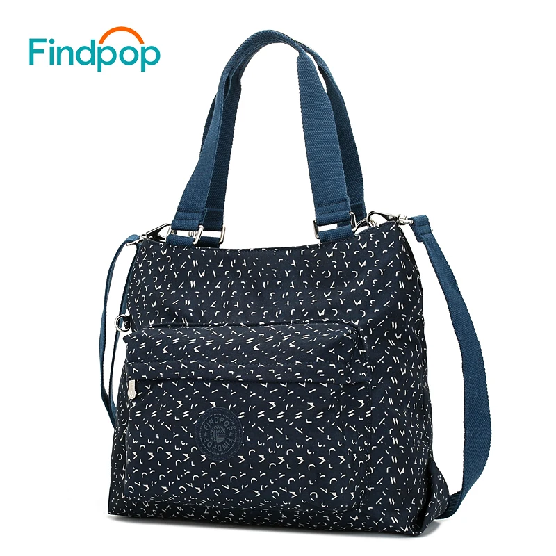 Винтажные женские сумки Findpop холщовые через плечо для женщин 2018 повседневная